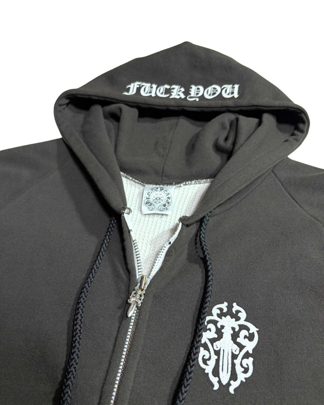 CHROME HEARTS THERMAL ZIP-UP
