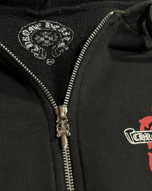 CHROME HEARTS DAGGER ZIP UP