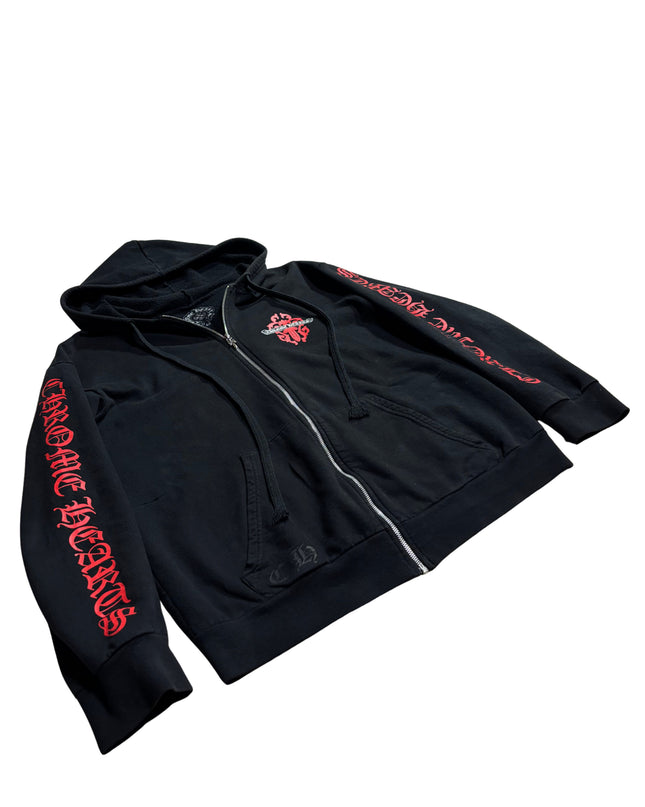CHROME HEARTS DAGGER ZIP UP