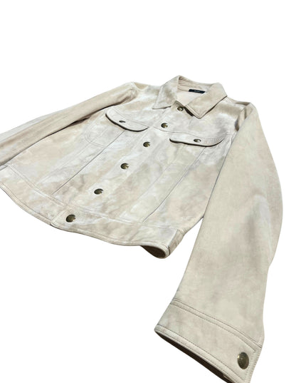 TOM FORD SUEDE JACKET CRÈME