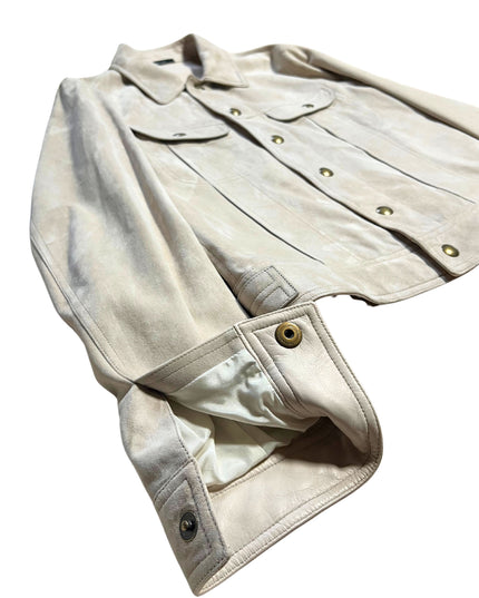 TOM FORD SUEDE JACKET CRÈME