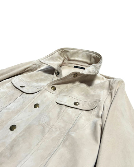 TOM FORD SUEDE JACKET CRÈME